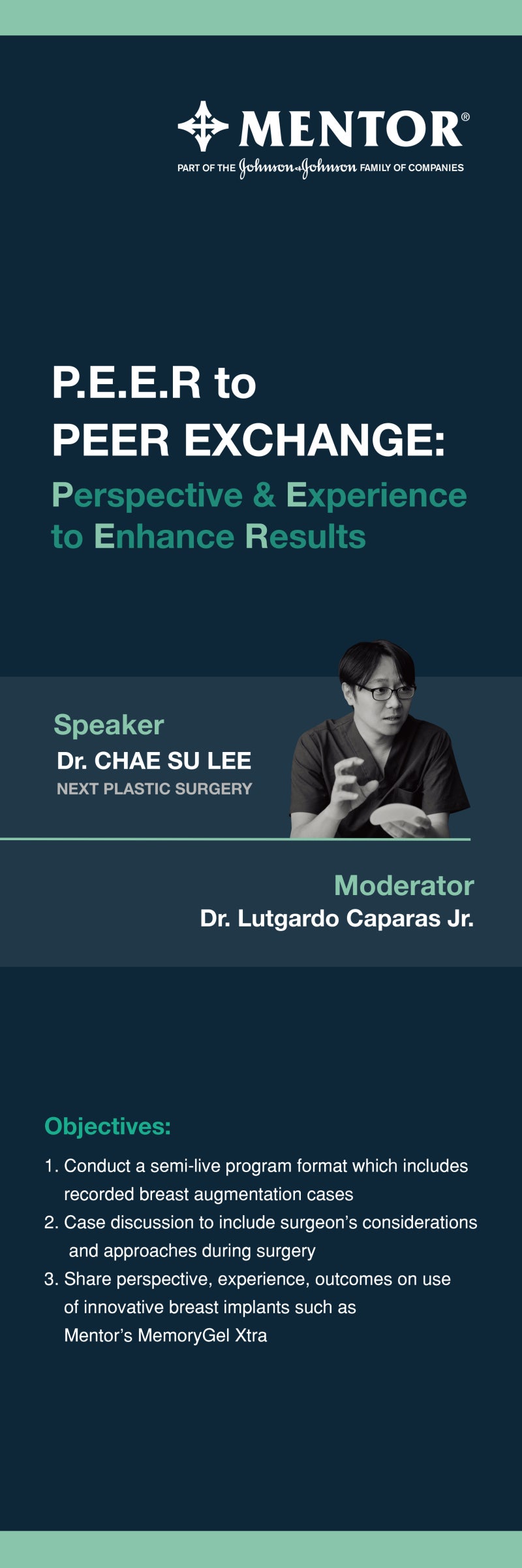 멘토 P.E.E.R to PEER EXCHANGE<넥스트성형외과> 이재수원장